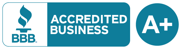 Better Business Bureau A + rating